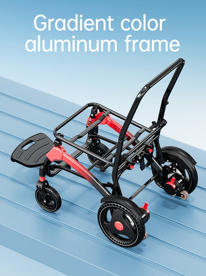 Ultra-lightweight Adult Electric Wheelchair, Only 39 Lbs, All-terrain Design, 18-mile Range, Foldable, Airline-approved Travel-ready with Long-range Battery, Perfect for Seniors And Travel.