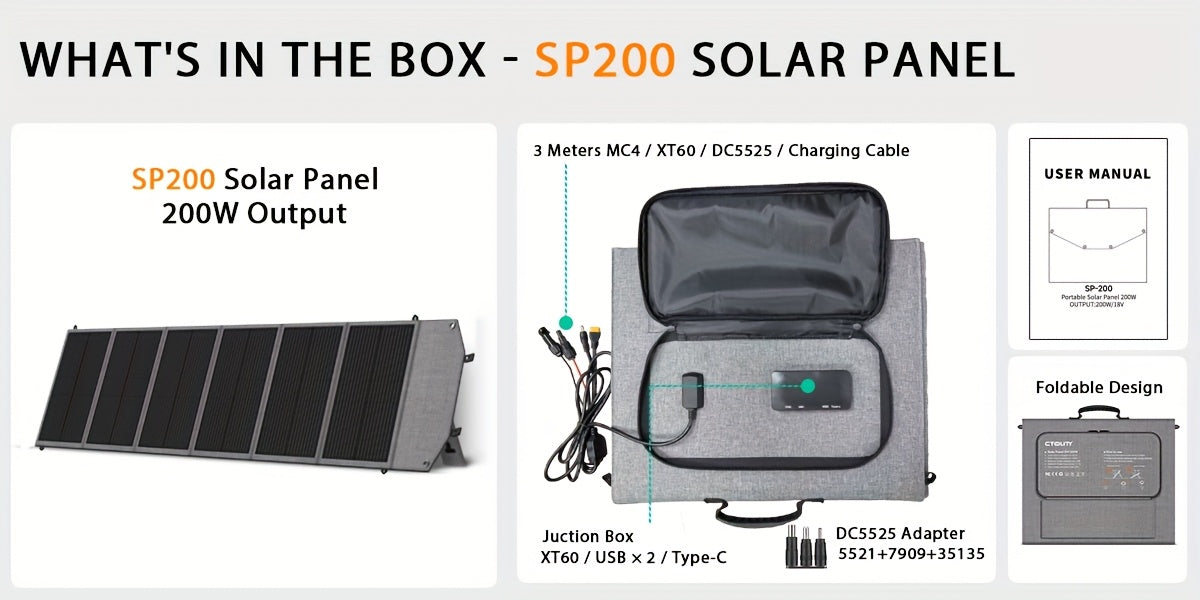 Portable Solar Battery Kit 2048Wh/2400W LiFePO4 Battery & 400W/200W/100W Solar Panels Bundle - Pure Sine Wave Inverter, /-C/-A Power, Heavy-Duty Off-Grid System for Home, RV, Camping, Emergency Backup (Low-Maintenance Lithium