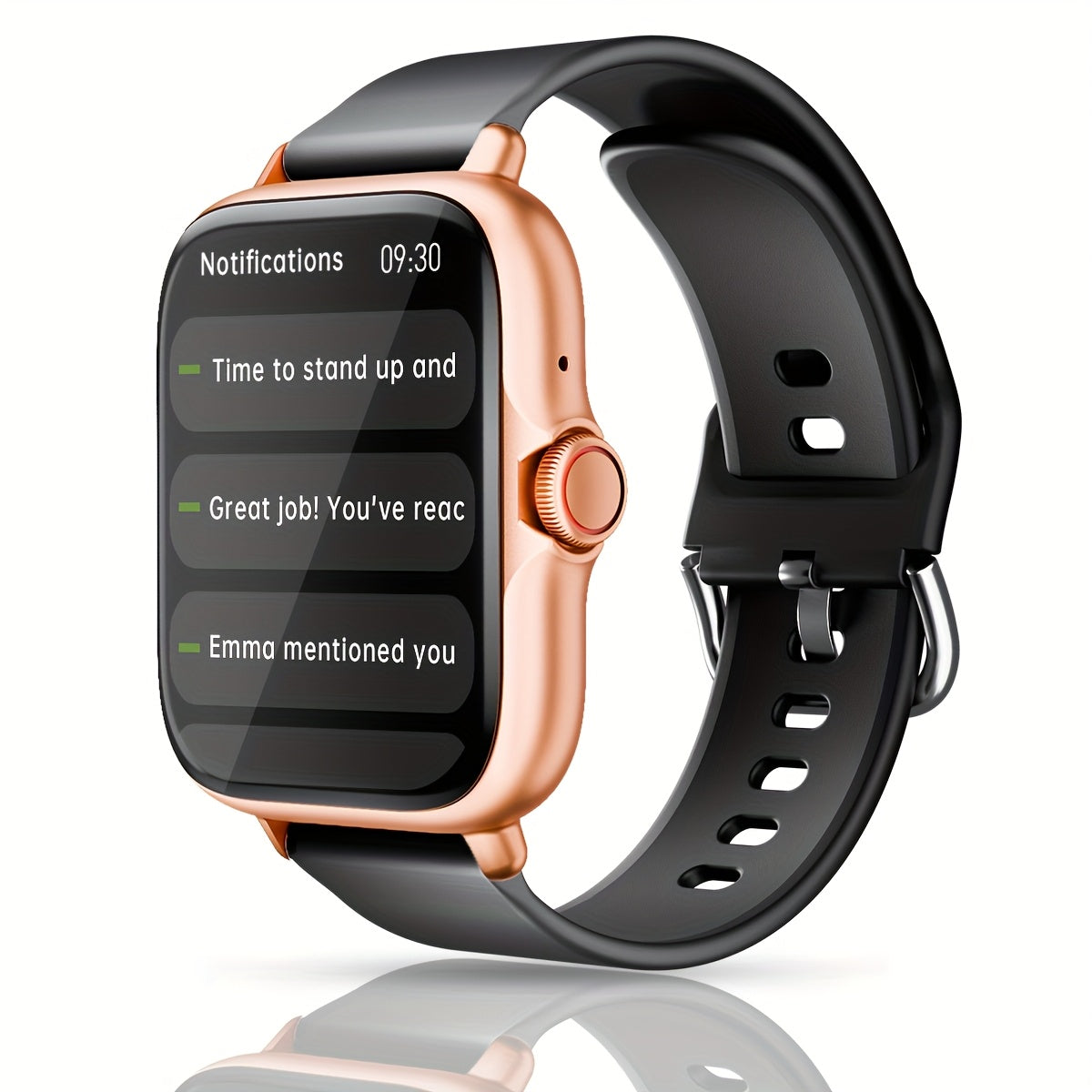 Sports Smart Watch, 1.83'' Full Touch Screen Display with Message, Answer Make Call Smartwatch, Monitoring, Sports Pedometer, Information Alerts, for Iphone Android Phones, Smartbands Fitness Watch for Women Men Friend Gift,