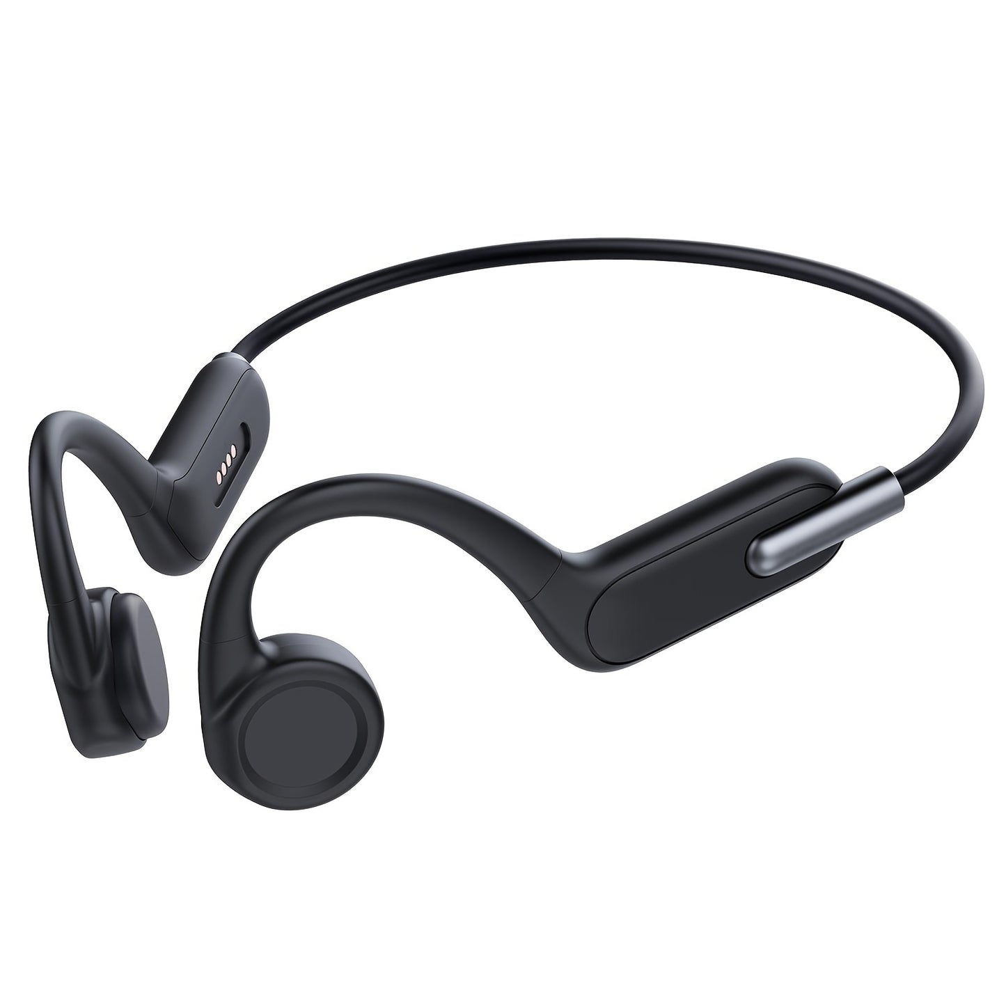 Wireless IPX8 High Quality Open-Ear Bone Conduction Wireless Headphones with 32GB Memory, Suitable for Running, Swimming, Diving, and Outdoor Sports, Comfortable to Wear Without Hearing Damage