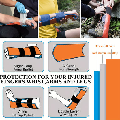 Medical Kit First Aid Kit-Tactics Survival First Aid Kit Camping Survival Equipment Trauma Backpack Tourniquet Bandage