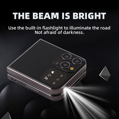 Innovative Mini Pocket Phone | Lightweight, Dual-Sim, Long Standby Time, 2G Network, Multi-Language Support, Foldable Design, Basic Communication Features, Android Os, Battery, Usb Type-C Charging