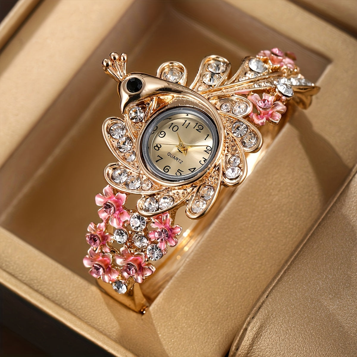 5pcs Ladies Versatile High-end Luxury Exquisite Watches Set Birthday Gift Christmas Halloween, Party Watches, Festive Occasions, Chic Watches, Sophisticated Design, Durable Construction, Quartz Movement, Ladies Wristwatches