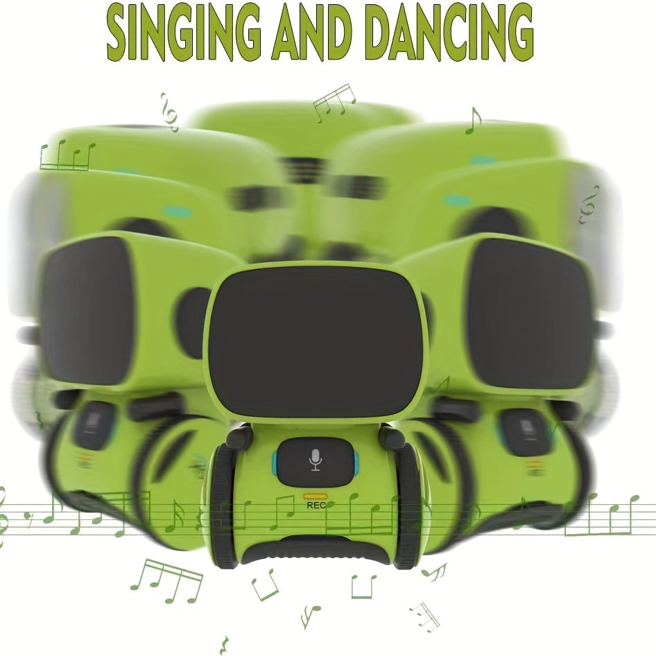 [Interactive | Robot] Smart Voice Interactive Robot | Mini Robot Recording Voice Changing | Halloween Christmas Children's Toy