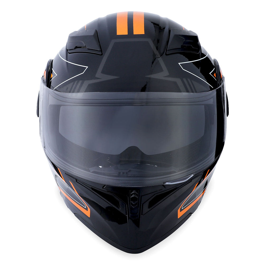 MOTORCYCLE MODULAR FULL FACE HELMET FLIP UP DUAL VISOR HELMET