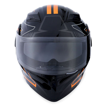 MOTORCYCLE MODULAR FULL FACE HELMET FLIP UP DUAL VISOR HELMET