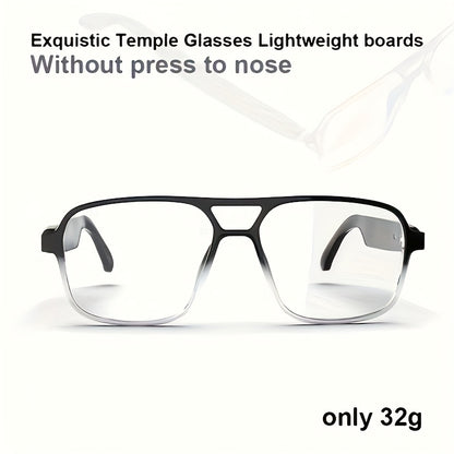 All-in-One Smart Glasses: Advanced blue light filtering & photochromic lenses, open-ear HD audio, and ultra-lightweight design. Enjoy seamless calls, music, and all-day comfort.