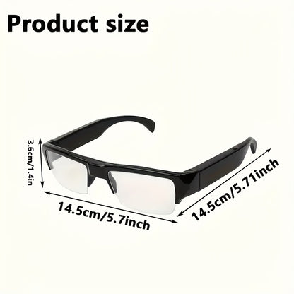 1080HD • High-quality Smart Glasses • 64GB Storage, Lightweight, Anti-Glare, Adjustable Head Strap, Sleek Glossy Finish, Durable Construction for Cycling, Motorcycle, Car & Fishing