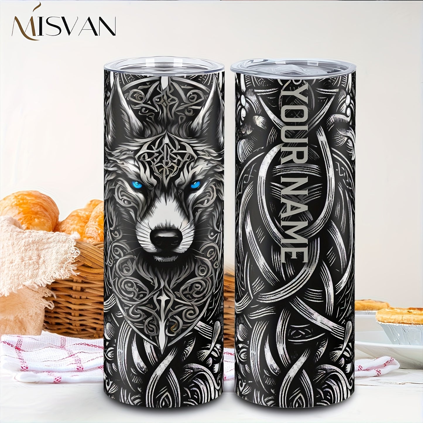 [Custom] 1pc, Beautiful and Personalized Print. 20oz, 22oz, 40oz Steel Insulated Bottle Cups with Lids. Drinkware for Summer and Winter. Outdoor Travel Sports Accessories. The Best Gift for Mother's Day, Father's Day, Other F
