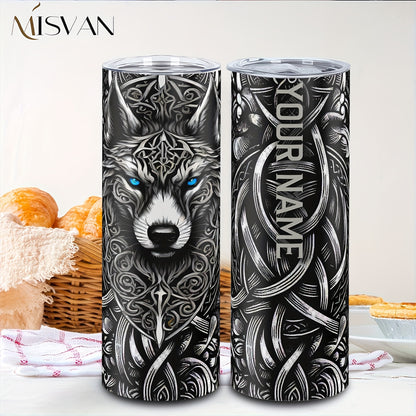 [Custom] 1pc, Beautiful and Personalized Print. 20oz, 22oz, 40oz Steel Insulated Bottle Cups with Lids. Drinkware for Summer and Winter. Outdoor Travel Sports Accessories. The Best Gift for Mother's Day, Father's Day, Other F