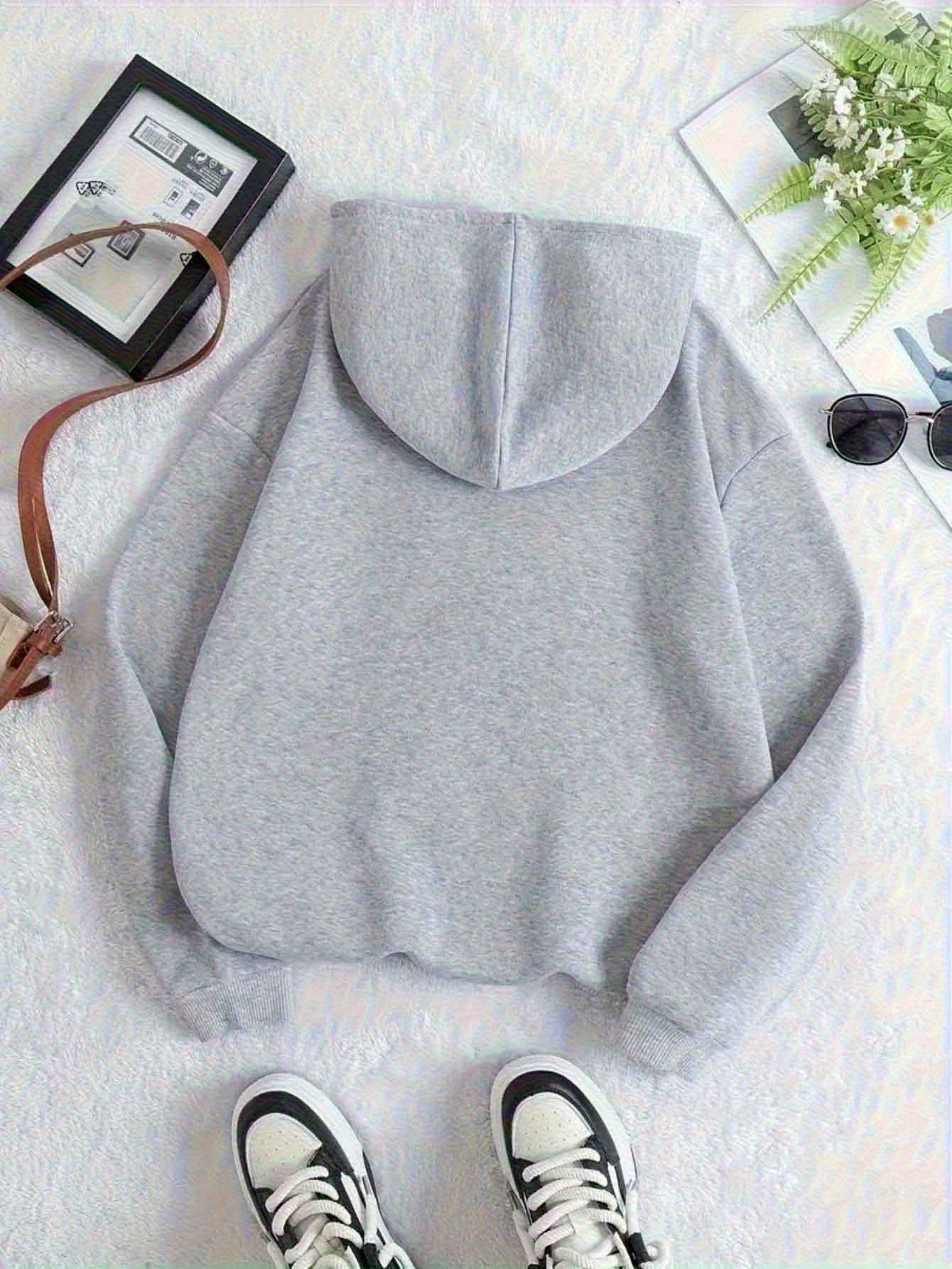 Women'S Print Hoodie - Religious Christian Apparel with " is the Way, the Truth, the Life" Bible Verse (John 14:6), Lightweight Hooded Sweatshirt for Church, Prayer, Everyday Faith - Soft Breathable Pullover in Gray/Blue/Pink