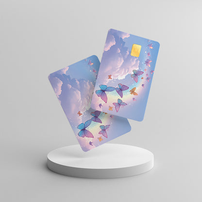 3pcs, 1pc spare Shiny Credit Card Ultra-Thin Light Beige Vinyl Residue-Free Stickers for Credit Cards, Debit Cards, Transportation Cards, Key Cards, Light Beige Protection and Bank Cards