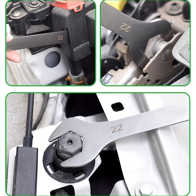 14pcs Industrial-Grade Dual-Purpose Combination Wrench Set - Ultra-Thin 3mm Thick, Manganese Steel, Interchangeable Box-End & Open-End, Durable & Wear-Resistant, Ideal for Home Decor, Outdoor Maintenance, and Electric Vehicle