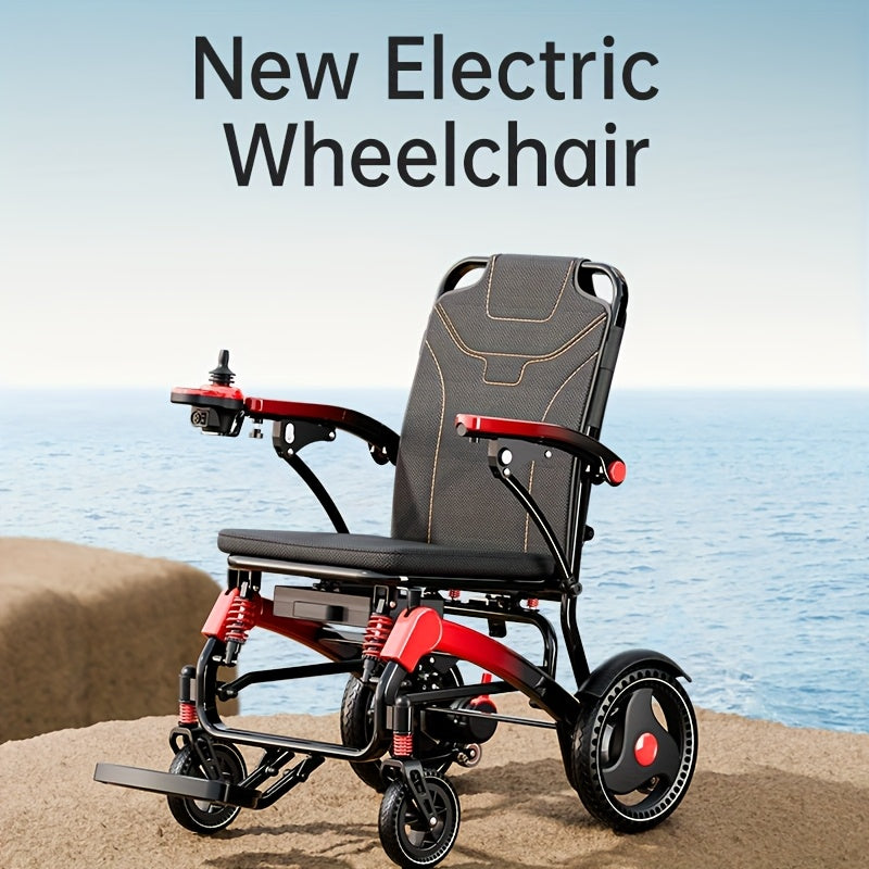 Heavy-Duty Electric Wheelchair for Seniors & s - 500W High-Power Motor, 30+ Mile Range, 350 lbs Capacity, Dual Battery System, All-Terrain Climbing (/Outdoor) - -Grade Mobility Aid with & Reliable Battery Management