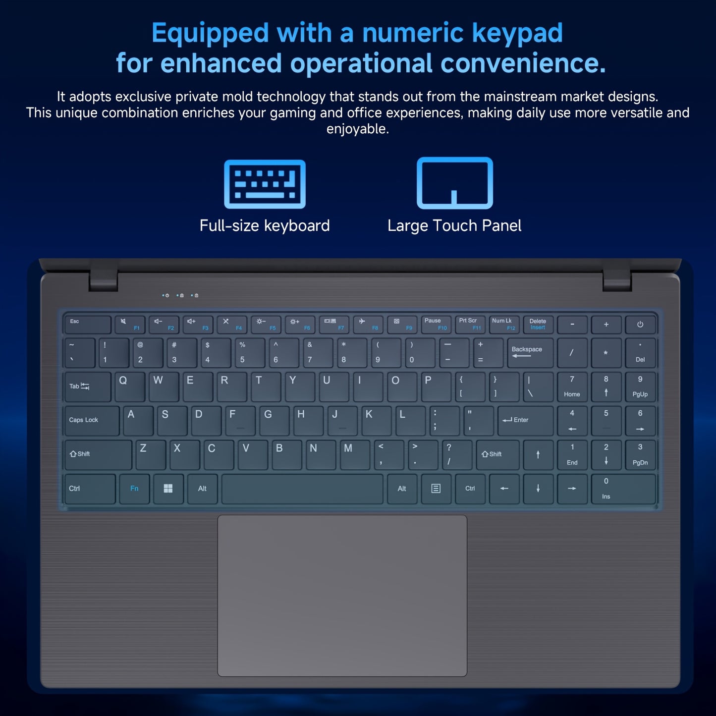 RNRUO 15.6-inch New Ultra-thin Laptop with Pentium 6500Y Processor, 8GB RAM SO-DIMM * 2 256GB SSD, Supports Dual Screen 4K High-definition Resolution, Stereo Four Speakers, TYPE-C Charging And PD Fast Charging, Rich Computer