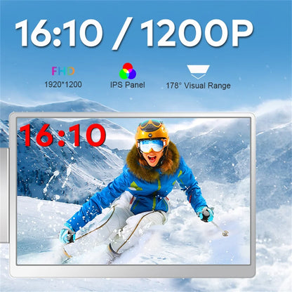 Portable LCD FHD IPS Gaming Backlit External Monitor High-Definition Dual Triple Screen Extender for Productivity Rospider