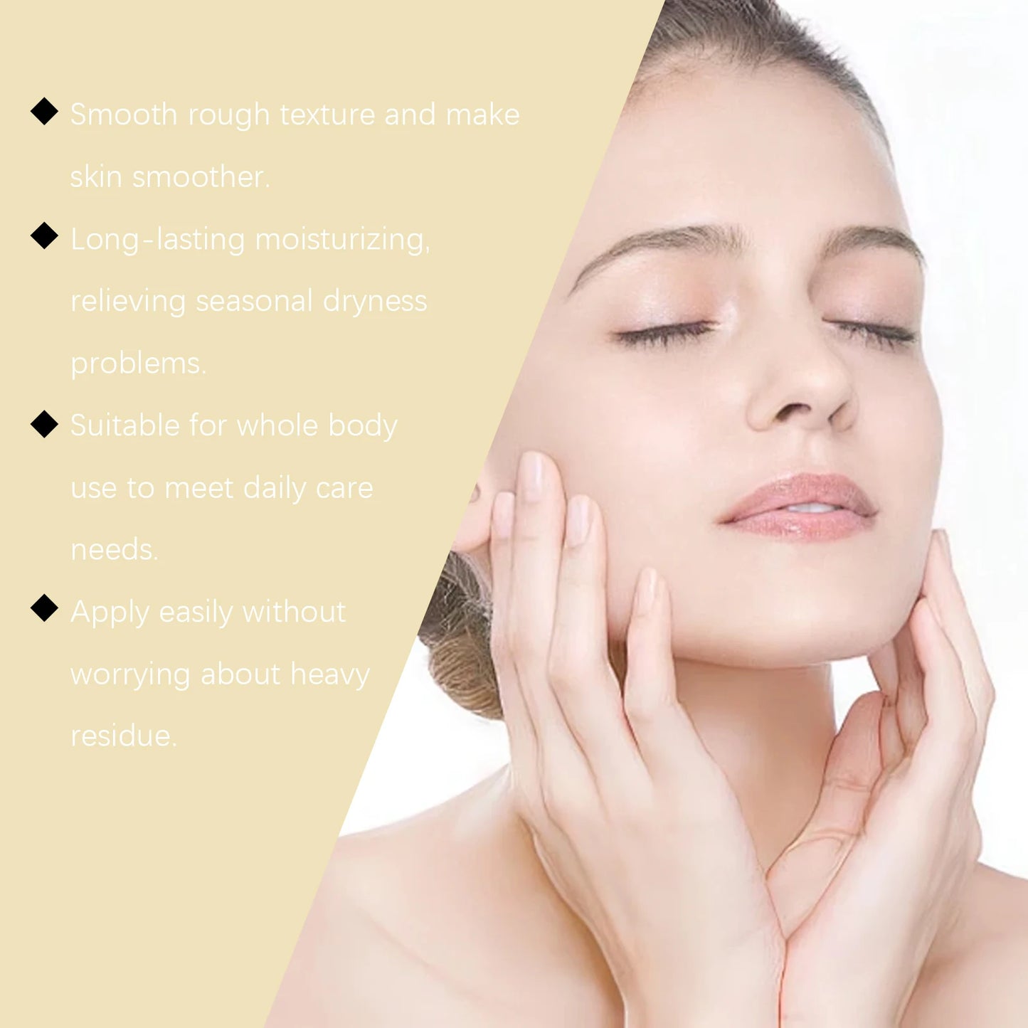 Viareline Coconut Body Essence Oil Moisturizing Massage Body Relief Soreness and Fatigue Daily Nourishing Coconut Body Oil