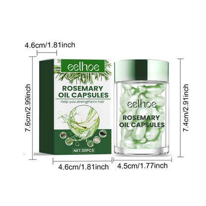 Eelhoe Rosemary Hair Care Series Promote Hair Growth Nourish Strengthen Roots Relieve Scalp Tension Dense Hair Oil With Brush