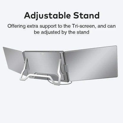 Dual Screen Display 14" to 16" Extended Multiple Monitor Laptop Sub Screen Triple LCD Extender Compatible with All PC Rospider