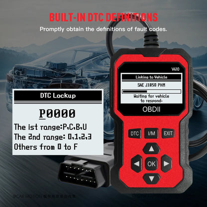 Car Obd2 Scanner Diagnostic Tool Code Reader Engine Fault Code Reader Scanner Can Diagnosis All Obd Ii in 1996 Agreement Car Sca