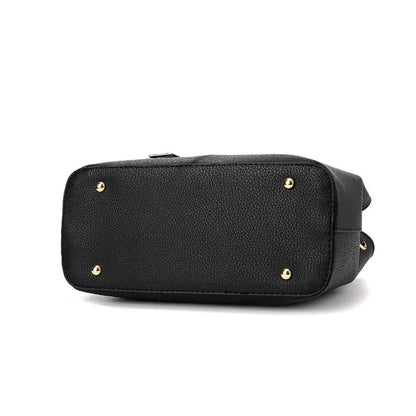 Women Solid Color Handbag Elegant Leather Large Capacity Messenger Pack For Women 2023 New Handbags For Women Daily Shoulder Bag