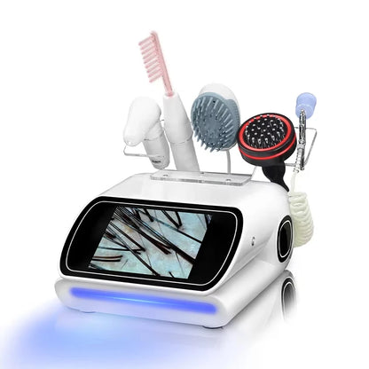 Multifunctional 5 in 1 Portable Deep Cleaning Skin Analyzer Scalp Care Salon Home Use Beauty Equipment Hair