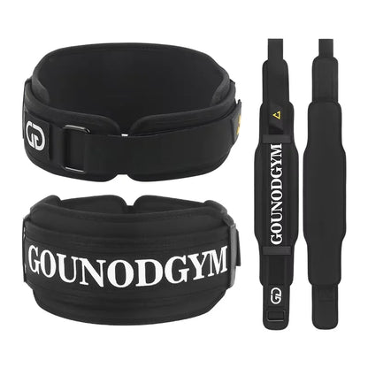 GOUNOD Adjustable Power EVA Powerlifting Belt for Gym Fitness Safety Protection Weightlifting Belt