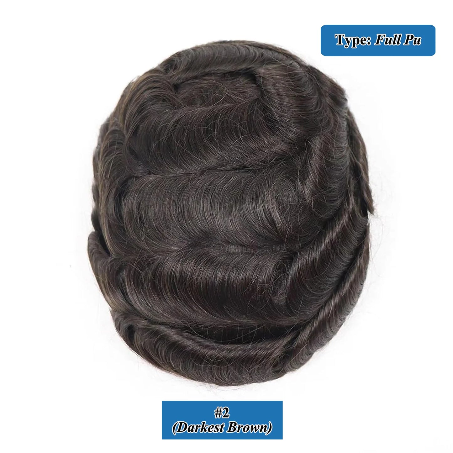 Single Knots Ultra-Thin Skin Toupee for Men Male Hair Prosthesis Premier Toupee Men's Wig 100% Human Hair Replacement System