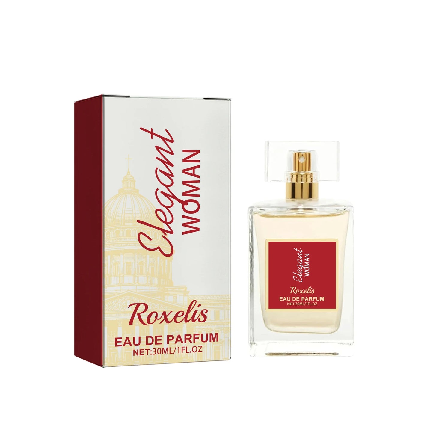 ROXELIS 30ml Elegant Women Eau De Parfum Long-Lasting Atomizer for Women Floral Fragrance Cologne Niche  Sophisticated