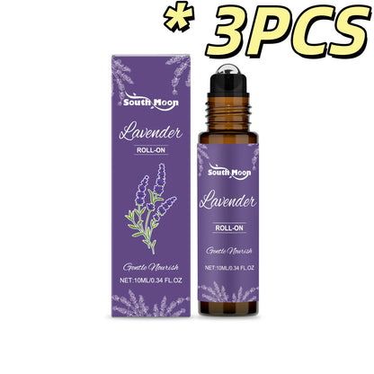 Lavender Body Fragrance Essential Oil Relaxing Mood Improve Anxiety Soothing Skin Lasting Fragrance Portable Body Care Essence
