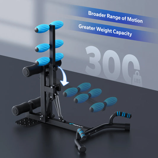 MERACH Deep Squat Machine Adjustable Glutes Trainer Machine Core Leg Push Up Workout Machine Multifunctional Buttocks Machine