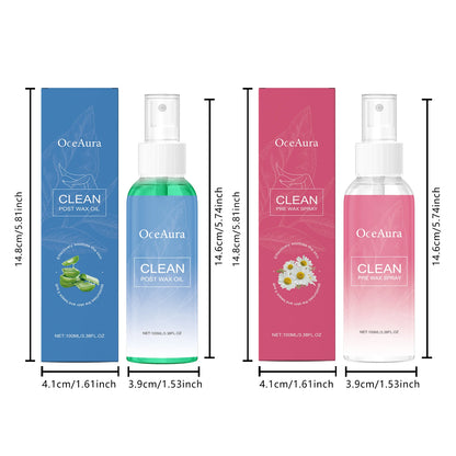 Oceaura After Shaving Spray Gentle Nourishing Skin Deeply Moisturizing Soothing Relieves Irritation Reduce Redness Body Spray
