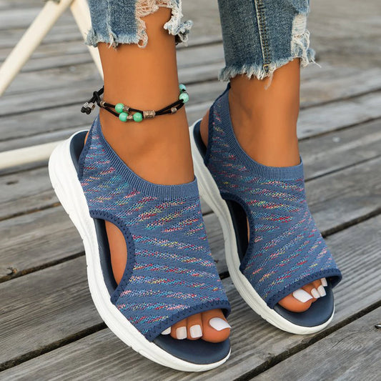 Women Dress Shoes Low Heel Wedges Shoes For Women Sandals With Arch Support Comfortable Sandals Women Flip Sandals Woman Luxury