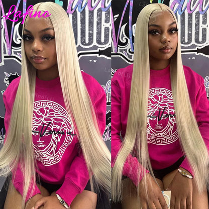 613 Blonde Colored Straight 13x4 13x6 Hd Lace Frontal Human Hair Wigs 30 Inch Brazilian Transparent Lace Front Wigs For Women