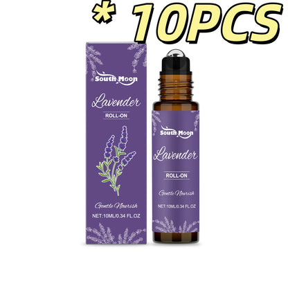 Lavender Body Fragrance Essential Oil Relaxing Mood Improve Anxiety Soothing Skin Lasting Fragrance Portable Body Care Essence