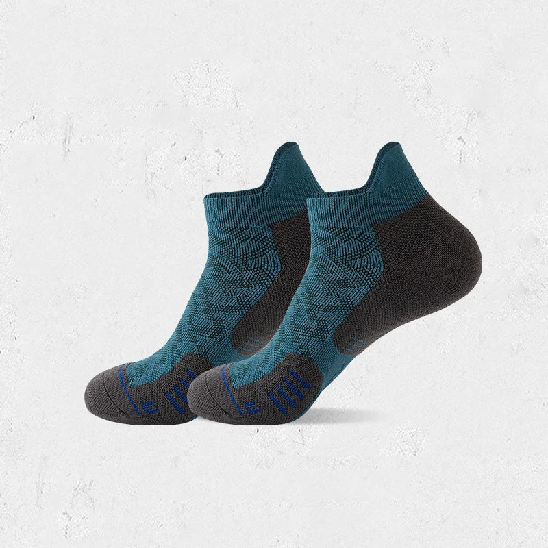 1/2/3Pairs Professional Marathon Running Sock Outdoor Sports Fitness Thickened Cushioned Short Tube Low Cut Boat Ankle Socks
