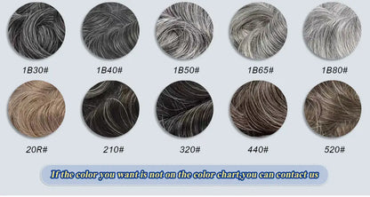 Dreadlock Toupee Men Male Hair Prosthesis Mono Afro Curly Hair System Unit for Black Men 100% Natural Human Hair Men's Wig