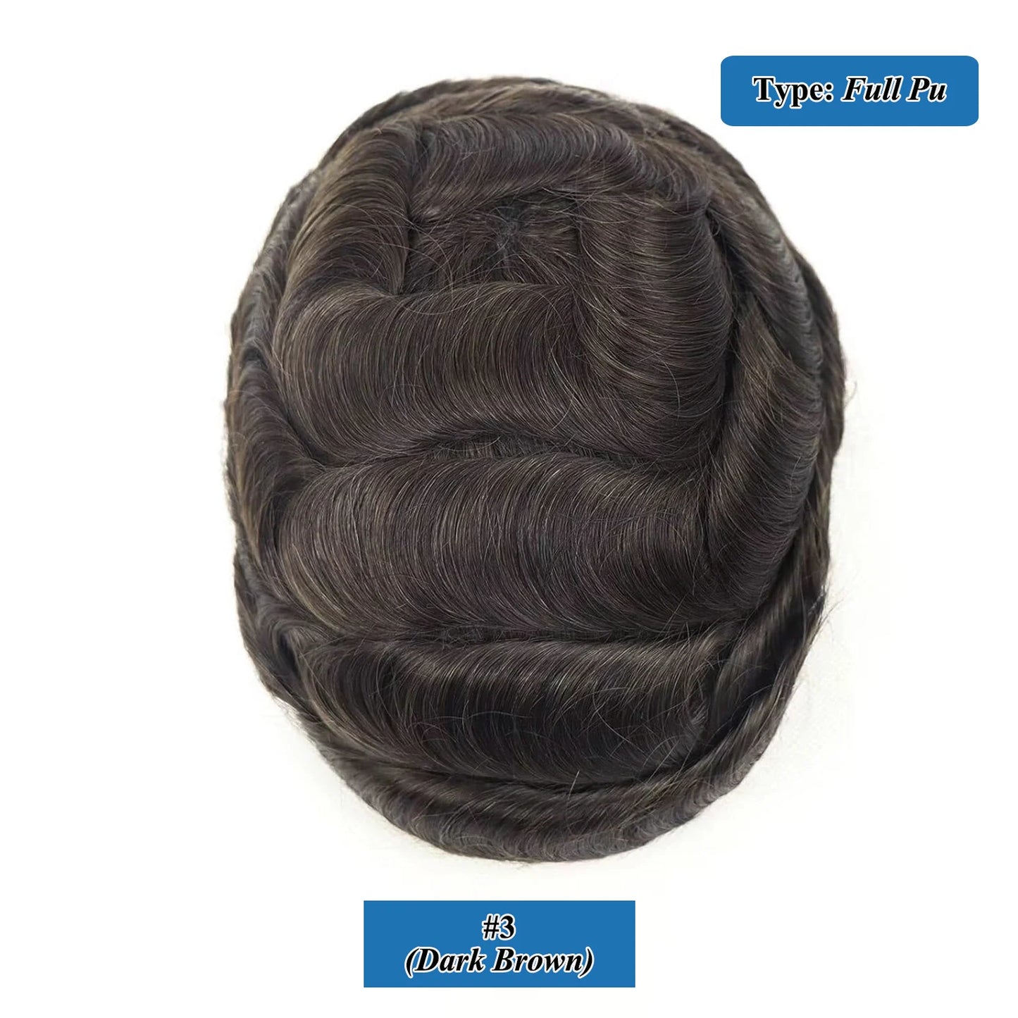 Single Knots Ultra-Thin Skin Toupee for Men Male Hair Prosthesis Premier Toupee Men's Wig 100% Human Hair Replacement System