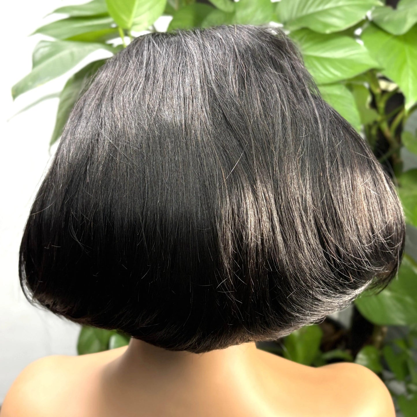 13x4 Lace Frontal 1BT4 Ombre Pixie Cut Wig Human Hair Wigs 300% Density Short Natural Wavy Remy Hair Bob Wigs for Black Women