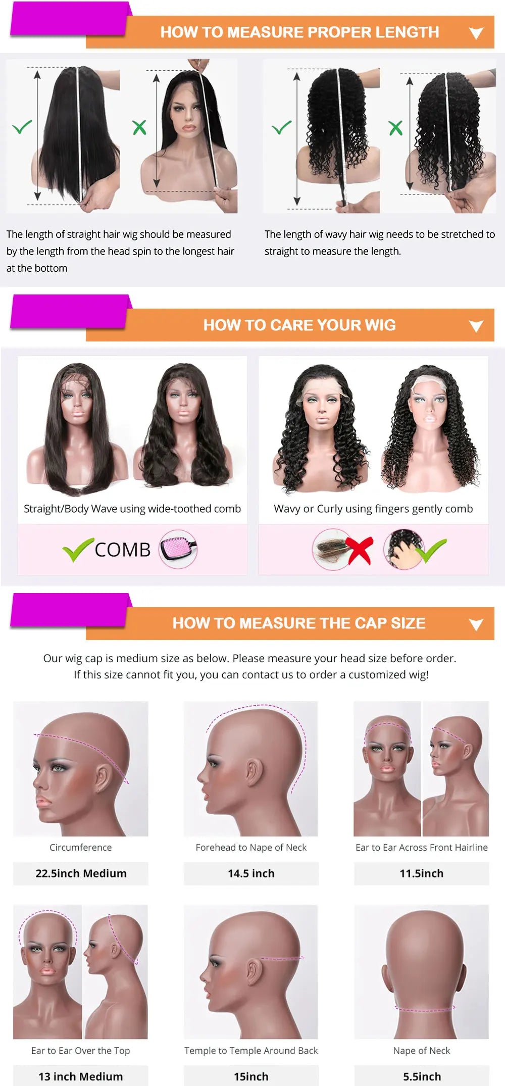 4C Edges Invisible Strap 360 HD Full Lace Frontal Glueless Wig Kinky Curly Human Hair Wig 30 Inch Deep Wave Curly Lace Front Wig