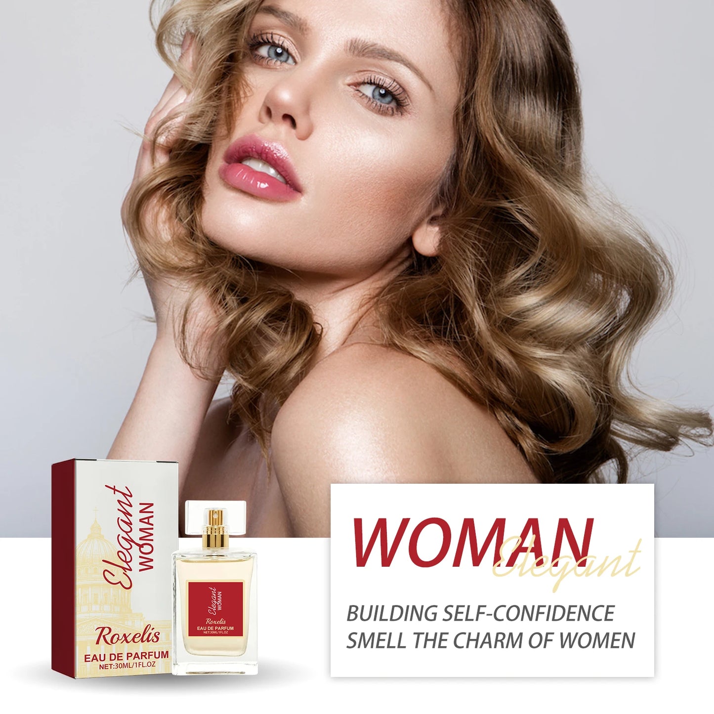 ROXELIS 30ml Elegant Women Eau De Parfum Long-Lasting Atomizer for Women Floral Fragrance Cologne Niche  Sophisticated