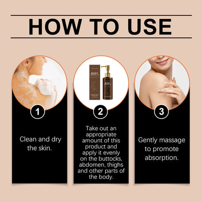 Jaysuing 100ml Firming Body Oil Magic Luxury Moisturizing Glowing Skin Massage Tighten Body Curves Lifting Nourishing Body Oil