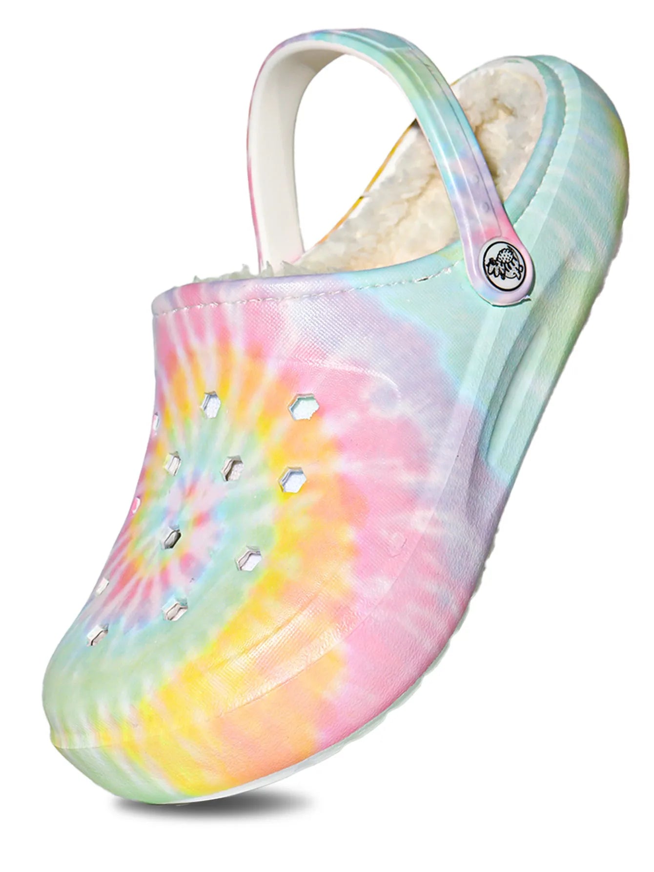 Women's winter warm clogs, fashionable and casual style, can be worn indoors or outdoors
