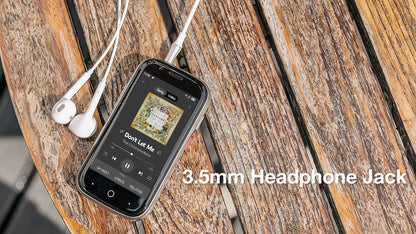 Unihertz  Jelly 2E Mini 4G Android 12 Unlocked Smartphone 4+64GB With SD Card Silver Grey And VoLTE HD Voice Support