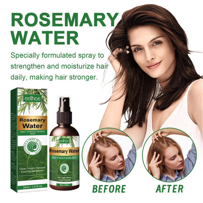Eelhoe Rosemary Hair Care Series Promote Hair Growth Nourish Strengthen Roots Relieve Scalp Tension Dense Hair Oil With Brush