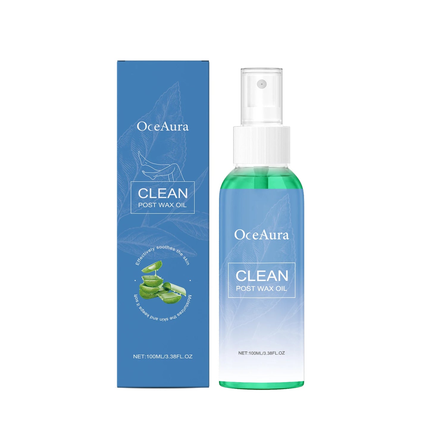 Oceaura After Shaving Spray Gentle Nourishing Skin Deeply Moisturizing Soothing Relieves Irritation Reduce Redness Body Spray
