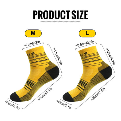 WRELS 1/3Pairs Merino Wool Socks Warm Thick Cushion Wool Socks Running Moisture Wicking Sports Socks Merino Wool Hiking Socks