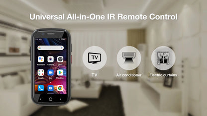 Unihertz  Jelly 2E Mini 4G Android 12 Unlocked Smartphone 4+64GB With SD Card Silver Grey And VoLTE HD Voice Support