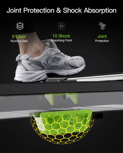 AKLUER Walking Pad with Incline,Under Desk Treadmill for Home,2.5HP with Remote Control,4 in 1 Incline Treadmill with LED Displa