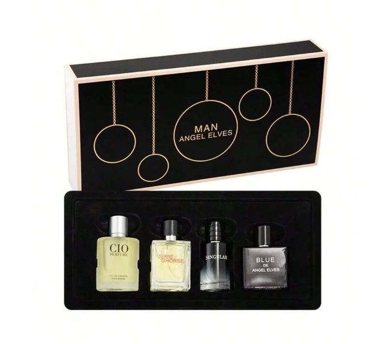 Men's Perfume Christmas gift - Long-lasting Floral and Fruity Cologne Scent Pheromone Perfume, An Attractive Men's Perfume3*30ML